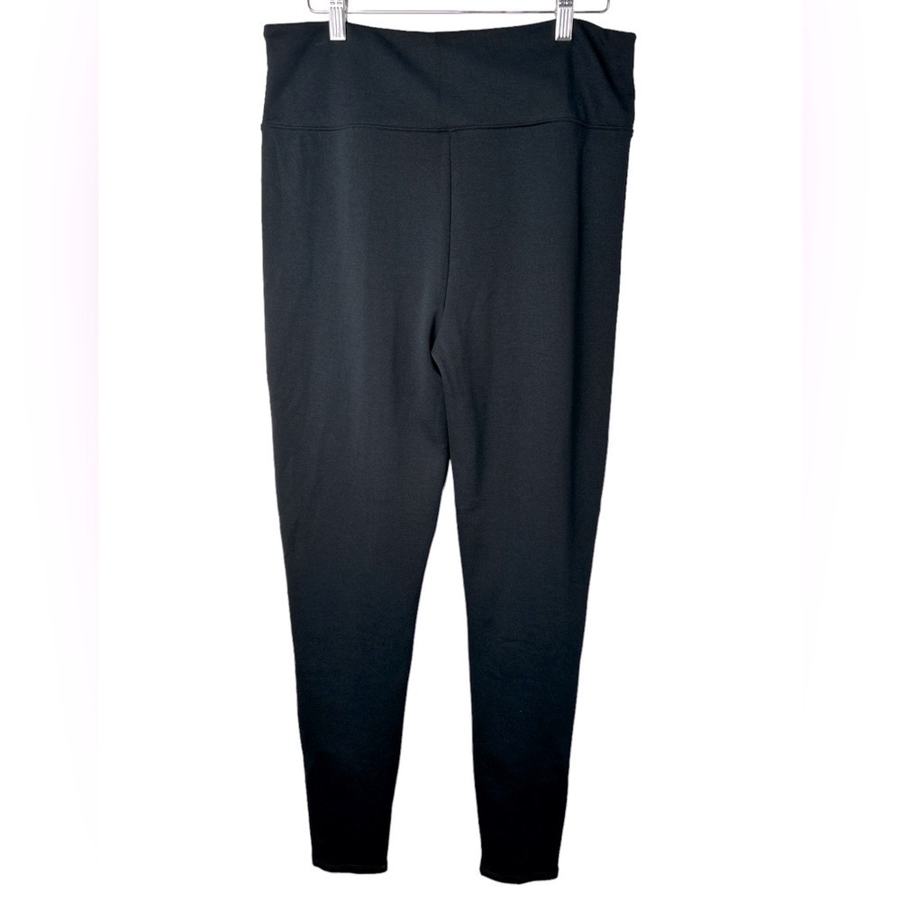 Spanx Assets Ponte Shaping Leggings Plus Black FL4915